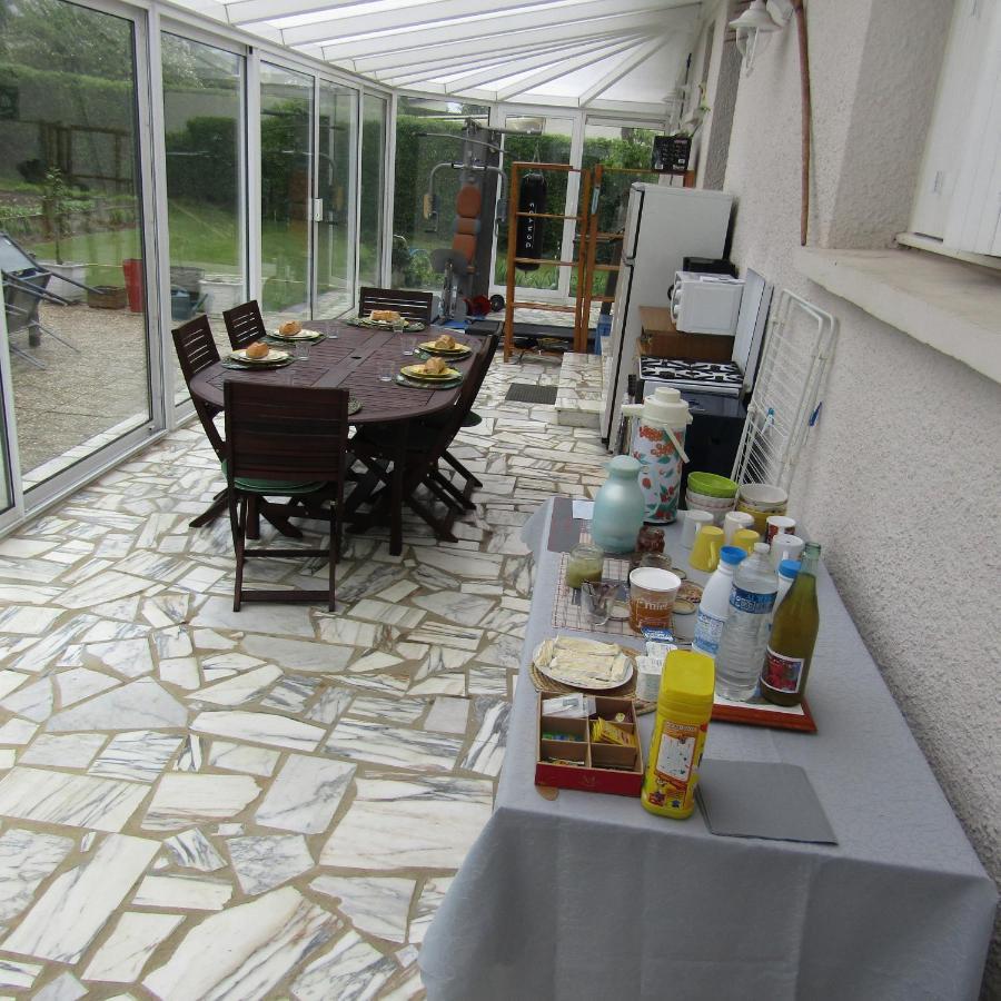 مبيت وإفطار Fagnon Au Jardin Fessard المظهر الخارجي الصورة